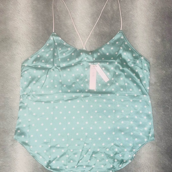 VICTORIA’S SECRET SATIN RACER BACK CAMI TOP - Picture 2 of 7